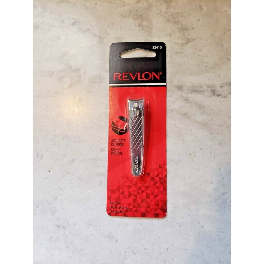 Revlon Compact Foldaway Nail Clipper #32410 New Fast Shipping Sealed